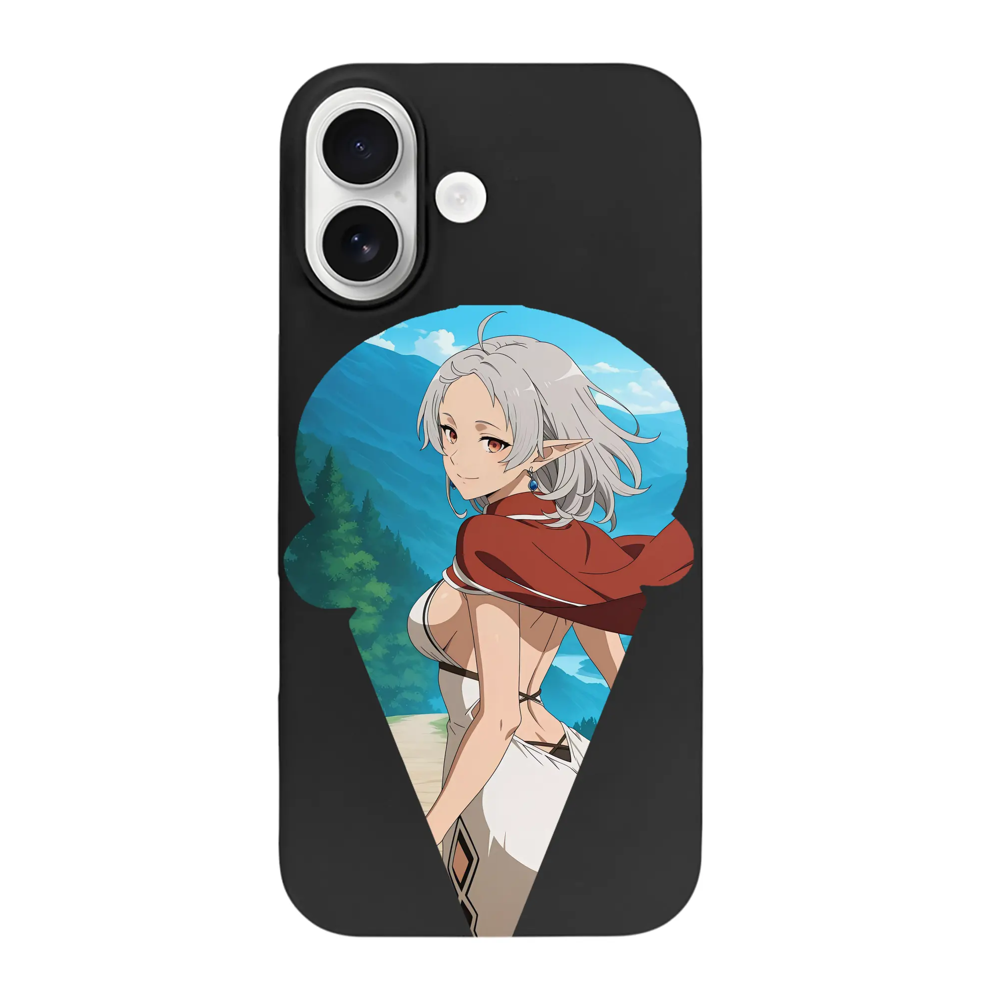 無職転生 グッズ,シルフィエット - iPhone 17 シリーズ シリコンケース 薄型 耐衝撃 指紋防止 ソフトタッチカバー 精密フィット 傷防止 保護ケース iPhone 17/17 Air/17 Pro/17 Pro Max 対応